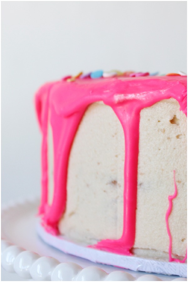 Donut Cake Closeup